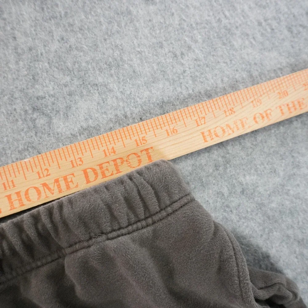 Teddy‎ Fresh Sweatshorts Womens XL Gray Elastic Waist Draw String Logo